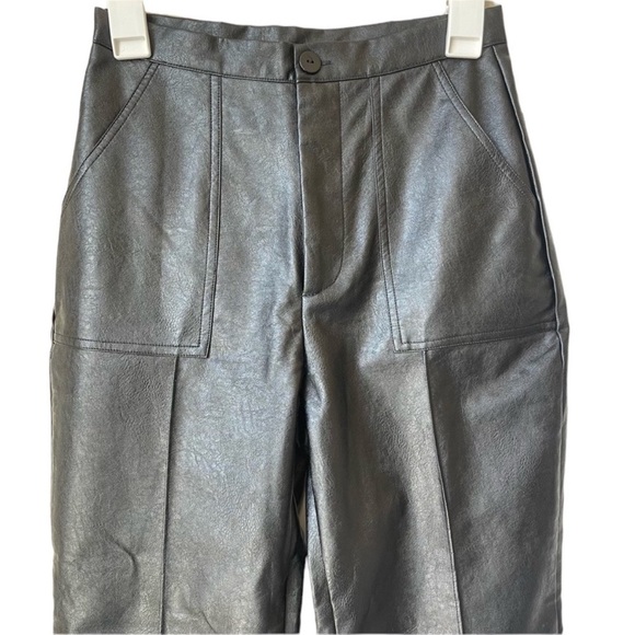 🌺PRINCESS POLLY Encore Faux Leather (Vegan friendly) Classic Black Size 4🌺 - Picture 5 of 9